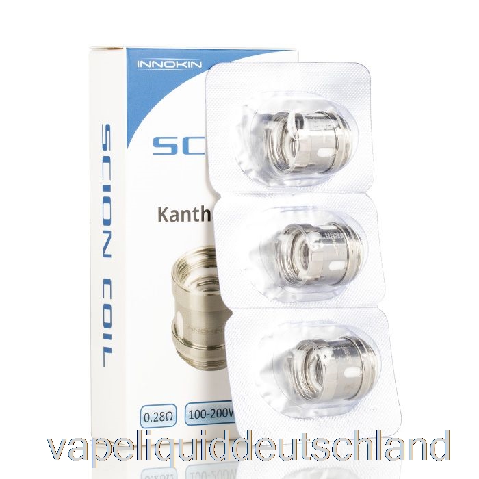 Innokin Scion Plexus Ersatzspulen 0,28 Ohm Scion Spulen Vape Liquid